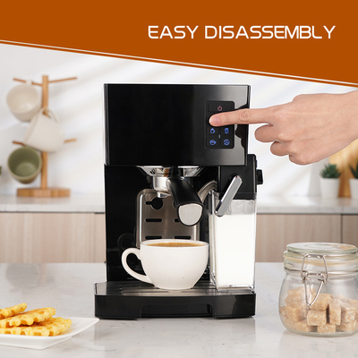 автоматическая машина кофе Frother молока 1240W удваивает Semi автоматическую машину эспрессо