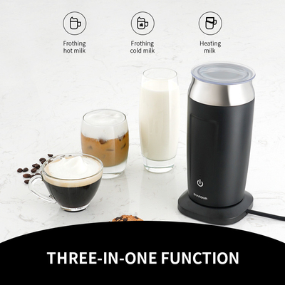 Стойка белой черной электрической пены Frother молока кофе Handheld более теплая