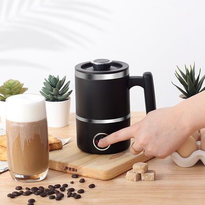Топление Foamer молока черноты Frother молока эспрессо 300ML 4-In-1 холодное горячее отделяемое