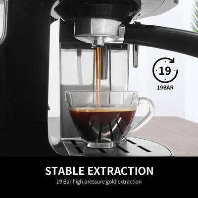 Машина черного кофе с машиной эспрессо домочадца функции 500W Frother молока Multi
