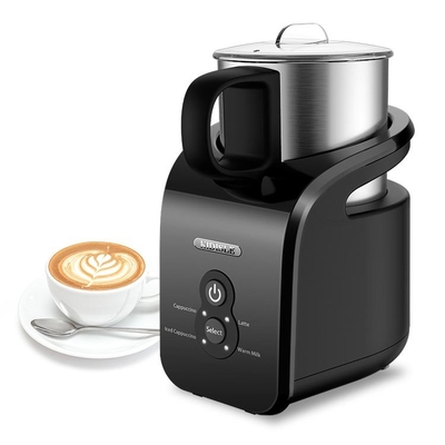 Белое молоко Frother 200W 4 эспрессо в 1, автоматический электрический создатель пены кофе