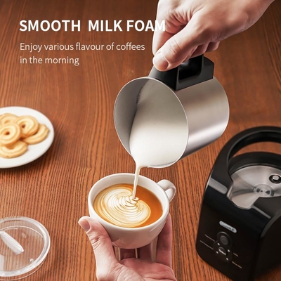 Белое молоко Frother 200W 4 эспрессо в 1, автоматический электрический создатель пены кофе
